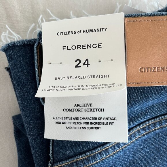 NEW Citizens of Humanity Florence Straight Jeans - Picture 3 of 4